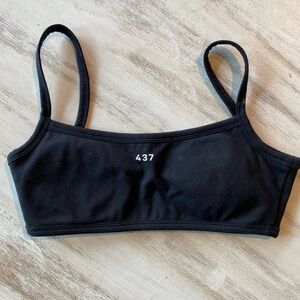 437 micro bra - black (worn once, from revolve)